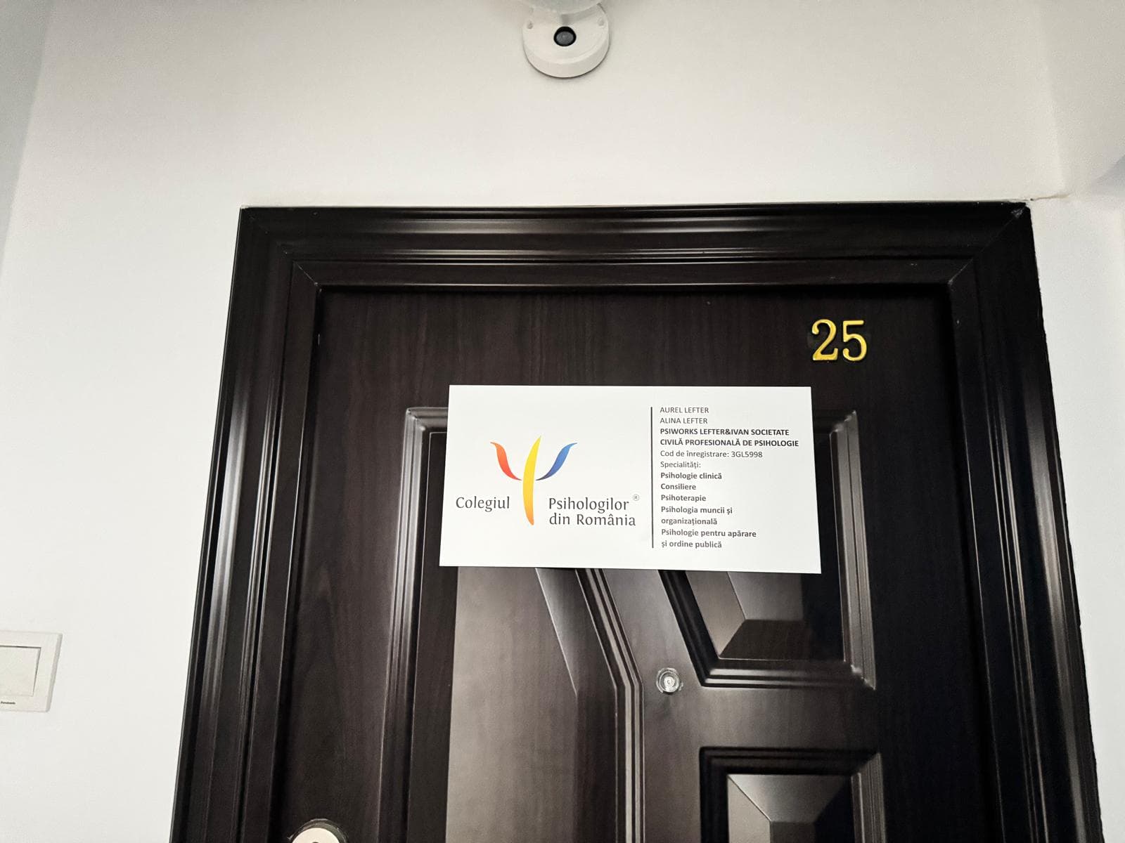 Ușa cabinetului